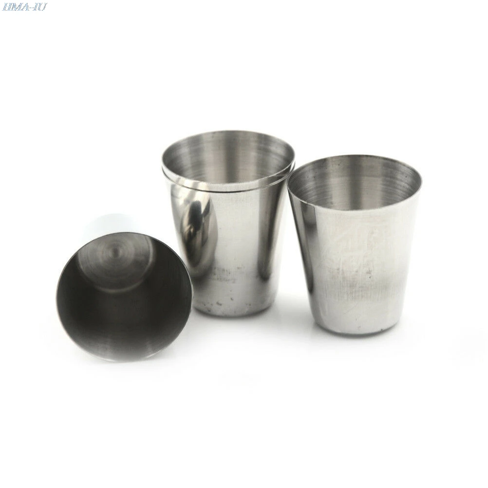 4Pcs/set Polished 30ML Mini Stainless Steel Shot Glass Cup Wine Drinking Glasses for Home Kitchen Bar
4Pcs/set Polished 30ML Mini Stainless Steel Shot Glass Cup Wine Drinking Glasses for Home Kitchen Bar