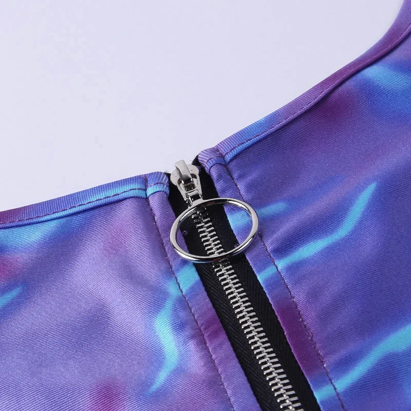 Comfortable Home Clothes 2020 Women Summer Fashion Sexy Zipper Blue Print Playsuit High Street Playsuits
Comfortable Home Clothes 2020 Women Summer Fashion Sexy Zipper Blue Print Playsuit High Street Playsuits