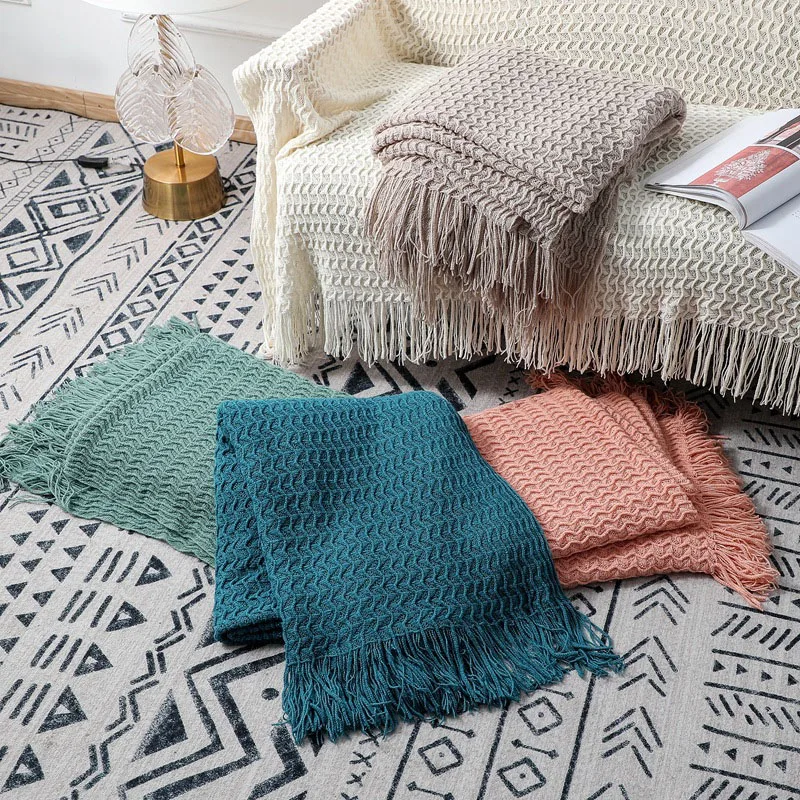 Knitted Sofa Blanket Sofa Bed Decorative Thread Blankets Nordic Tassel Beige Grey Throw Blankets Bed Sofa Cover Plaid Bedspread
Knitted Sofa Blanket Sofa Bed Decorative Thread Blankets Nordic Tassel Beige Grey Throw Blankets Bed Sofa Cover Plaid Bedspread
