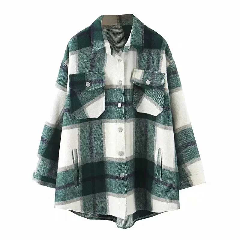 Klkxmyt Plaid Jacket Women Coat 2020 Autumn Winter Vintage Stylish Pockets Oversized Jacket Coat Casual Warm Chic Tops
Klkxmyt Plaid Jacket Women Coat 2020 Autumn Winter Vintage Stylish Pockets Oversized Jacket Coat Casual Warm Chic Tops