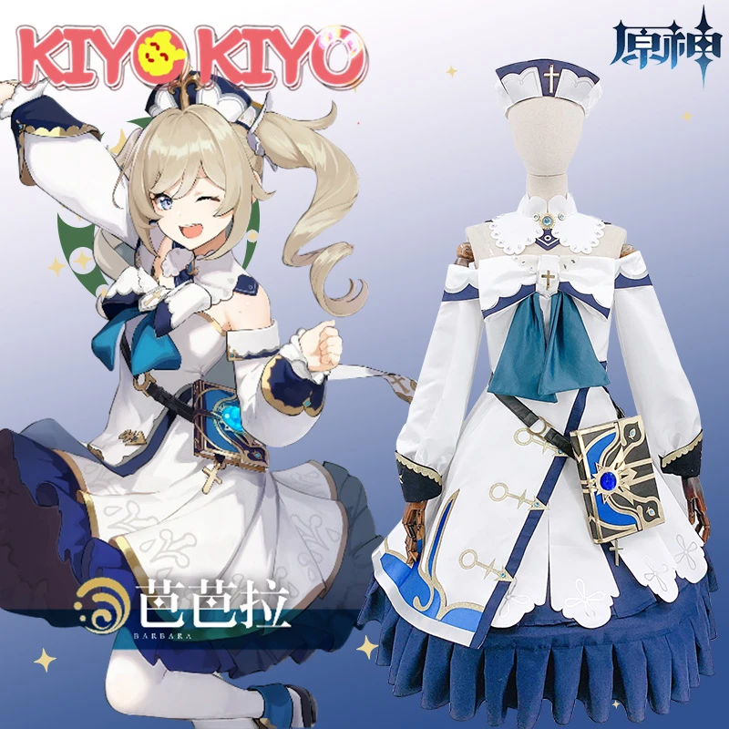 KIYO-KIYO Barbara Cosplay Game For Genshin Impact Barbara Dress Cosplay Costume Halloween Costumes
KIYO-KIYO Barbara Cosplay Game For Genshin Impact Barbara Dress Cosplay Costume Halloween Costumes