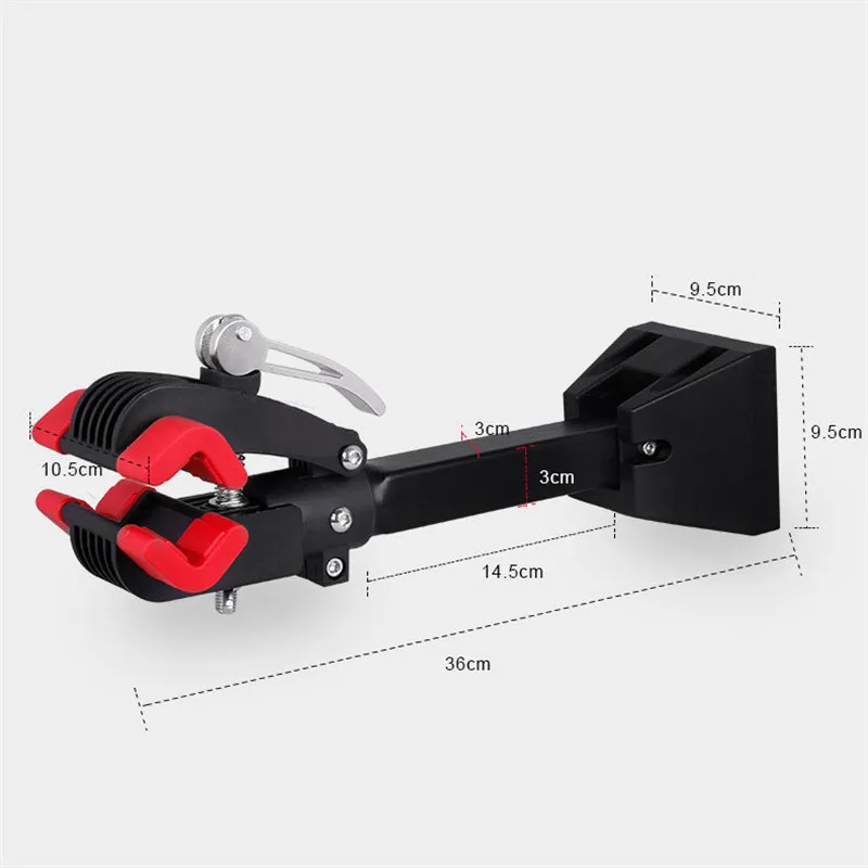 Bike Rack Wall Mount Steel Heavy Duty Bicycle Hanging Repair Stand Folding Indoor Dispaly Parking Bracket for Mountain Road Bike
Bike Rack Wall Mount Steel Heavy Duty Bicycle Hanging Repair Stand Folding Indoor Dispaly Parking Bracket for Mountain Road Bike