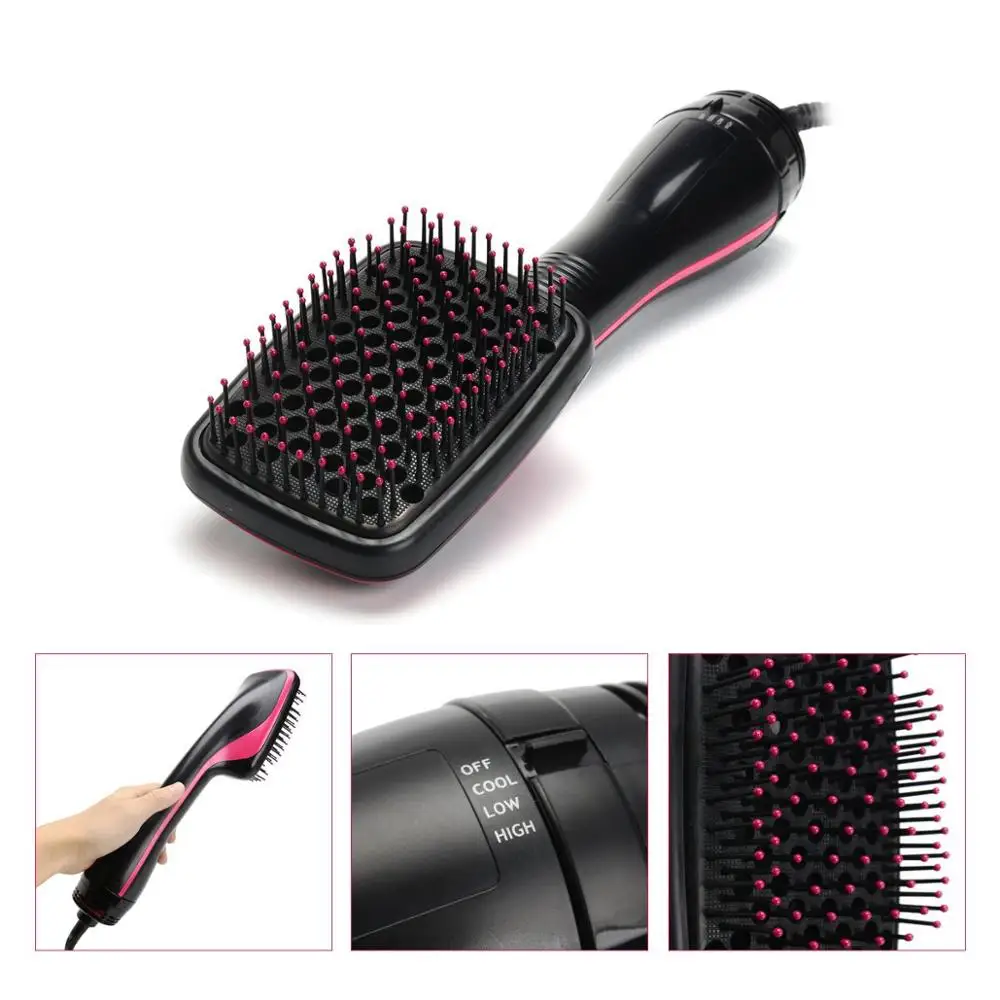 Hair Volumizer Dryer Brush Hair Styler Straightener Comb Hot Air Smoothing Comb Wet Dry Hair Care Tools Hair Curler XA54U
Hair Volumizer Dryer Brush Hair Styler Straightener Comb Hot Air Smoothing Comb Wet Dry Hair Care Tools Hair Curler XA54U