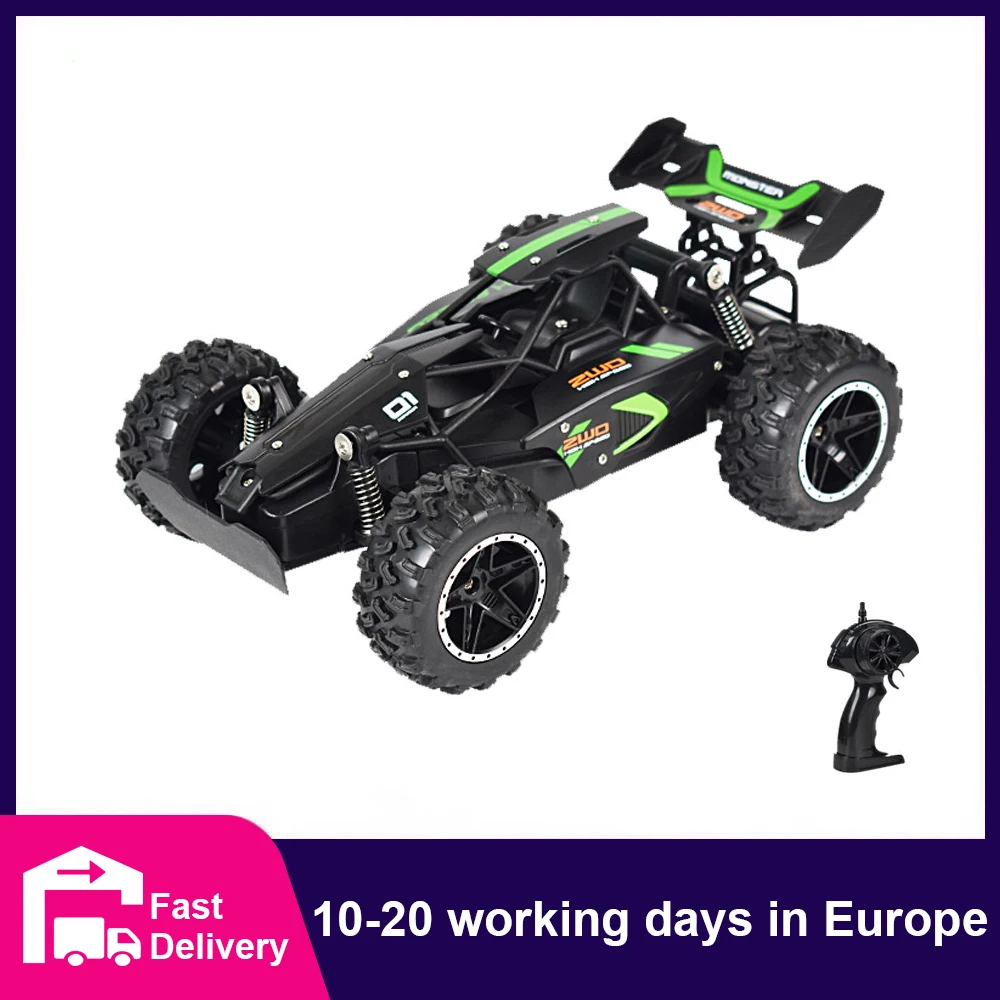 

CONUSEA RC Cars Off-Road Remote Control Car Trucks Vehicle 2.4Ghz 2WD 1: 18 Racing Climbing Cars Radio Electric Rock Buggy Toy