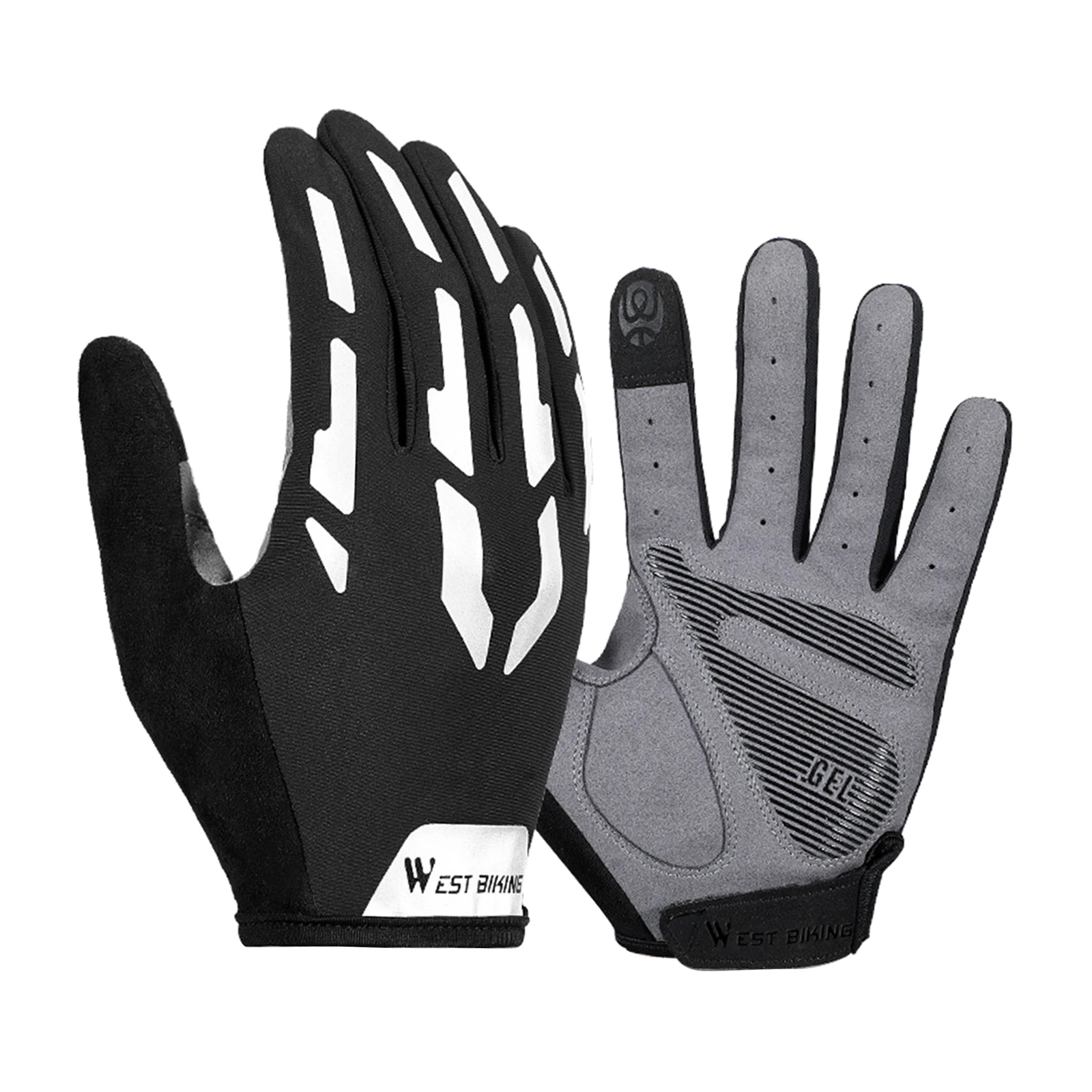 Cycling Gloves Full Finger Touch Screen Road Biking Full Finger Sports Bicycle Gloves Gel Pad Road Bicycle Reflective Shockproof
Cycling Gloves Full Finger Touch Screen Road Biking Full Finger Sports Bicycle Gloves Gel Pad Road Bicycle Reflective Shockproof