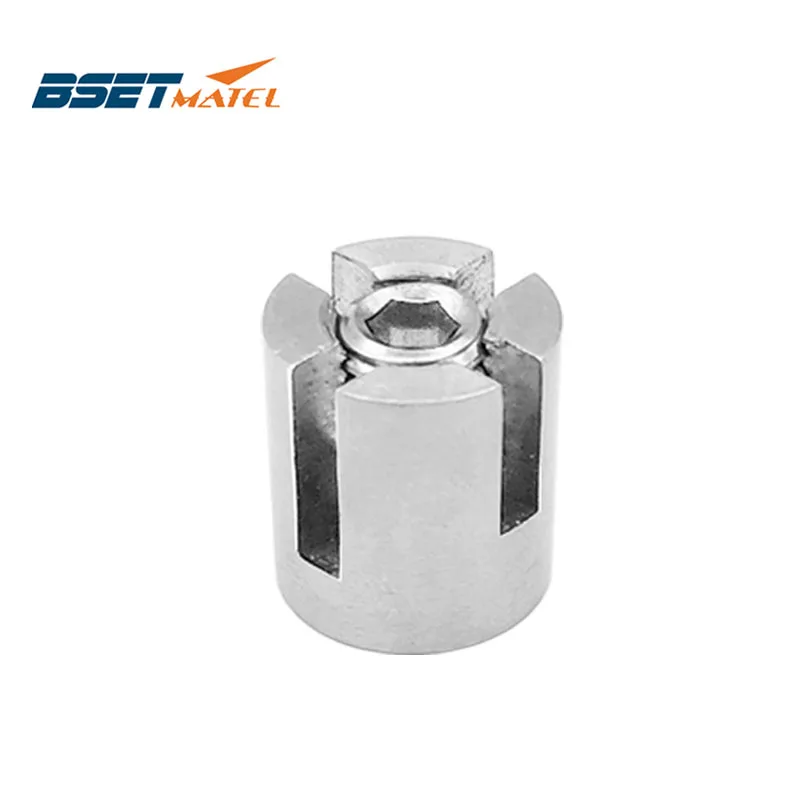 BEST MATEL 90 Degree angles 3mm Marine Grade Stainless Steel 316 Wire Rope Trellis Systems Green Wall Cross Clip Rope Clamp
BEST MATEL 90 Degree angles 3mm Marine Grade Stainless Steel 316 Wire Rope Trellis Systems Green Wall Cross Clip Rope Clamp