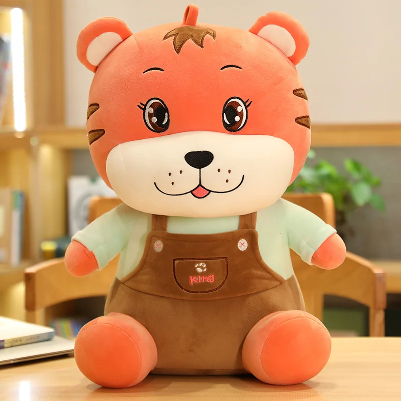 1pc 25/38CM Cute Little Strap Tiger Plush Toy Cartoon Stuffed Animals Doll Home Decorative Soft Pillow For Kid's Christmas Gifts 
1pc 25/38CM Cute Little Strap Tiger Plush Toy Cartoon Stuffed Animals Doll Home Decorative Soft Pillow For Kid's Christmas Gifts