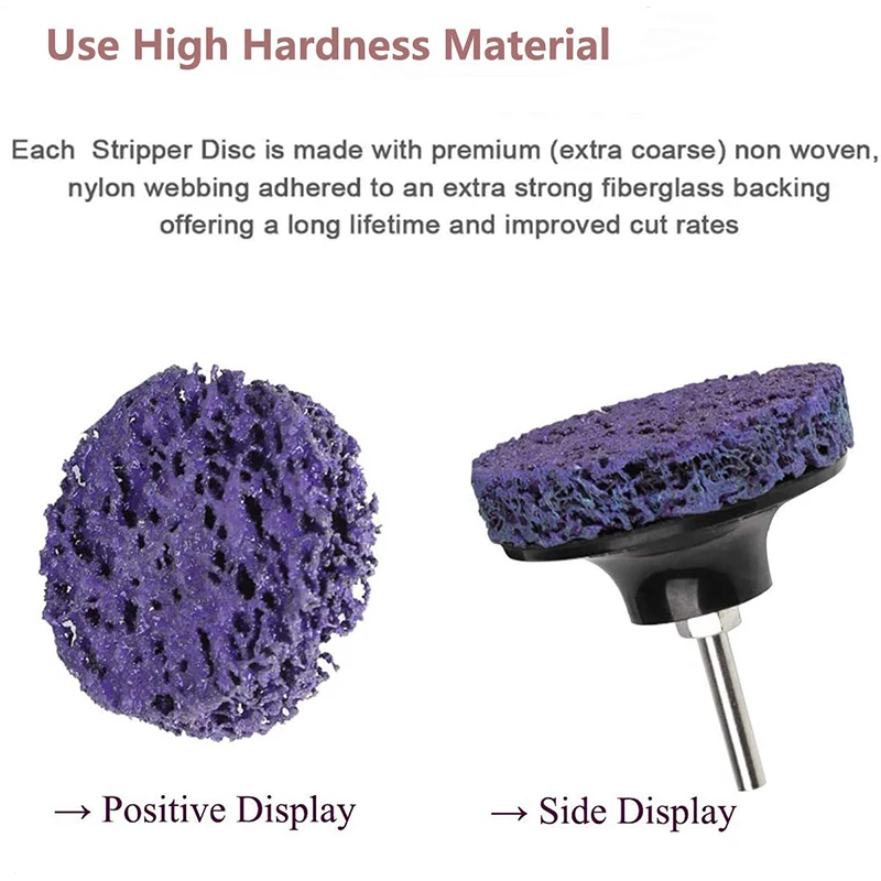 20Pack 2inch Quick Change Roloc Easy Strip Discs +1Pack 1/4inch Holder for Removes Rust, Strips Paint, Cleans Welds
20Pack 2inch Quick Change Roloc Easy Strip Discs +1Pack 1/4inch Holder for Removes Rust, Strips Paint, Cleans Welds