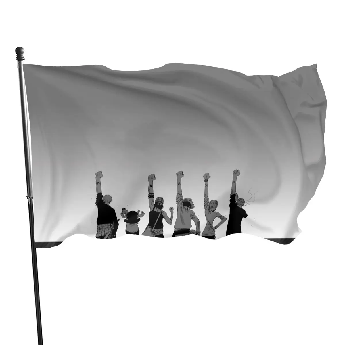 90cmX150cm One Piece Monkey D. Luffy Flag Single-sided Printing Interior Decoration Flag
90cmX150cm One Piece Monkey D. Luffy Flag Single-sided Printing Interior Decoration Flag
