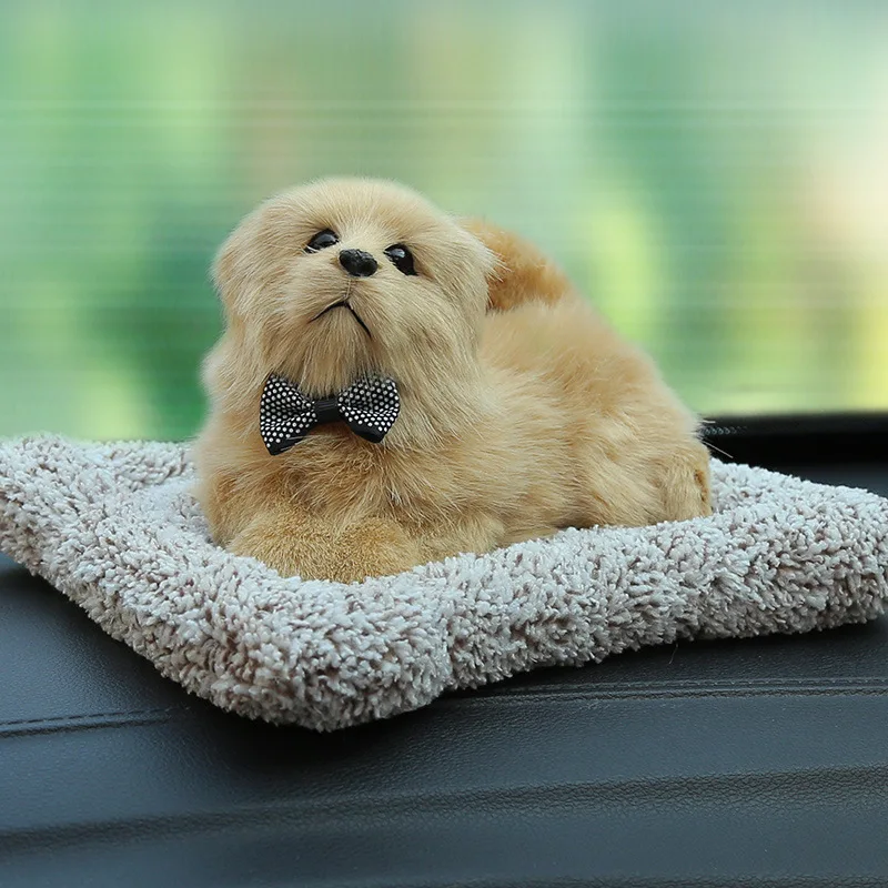 Украшения для автомобиля Имитация головы встряхивания собака плюшевая собака активированный уголь до формальдегида приборная панель мила... 
Украшения для автомобиля Имитация головы встряхивания собака плюшевая собака активированный уголь до формальдегида приборная панель мила...