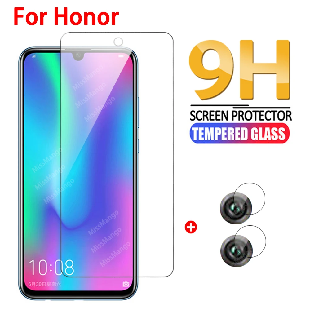 Закаленное стекло 2 в 1 для Huawei honor 10 lite защитная пленка объектива камеры 10i 20 Pro 20s