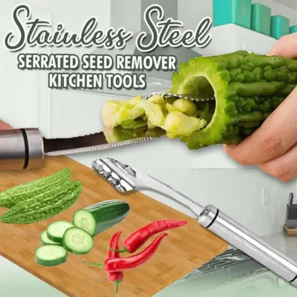 Household Practical Stainless Steel Rotating Hanging Pepper Corer Portable Core Remover Convenient for Home
Household Practical Stainless Steel Rotating Hanging Pepper Corer Portable Core Remover Convenient for Home