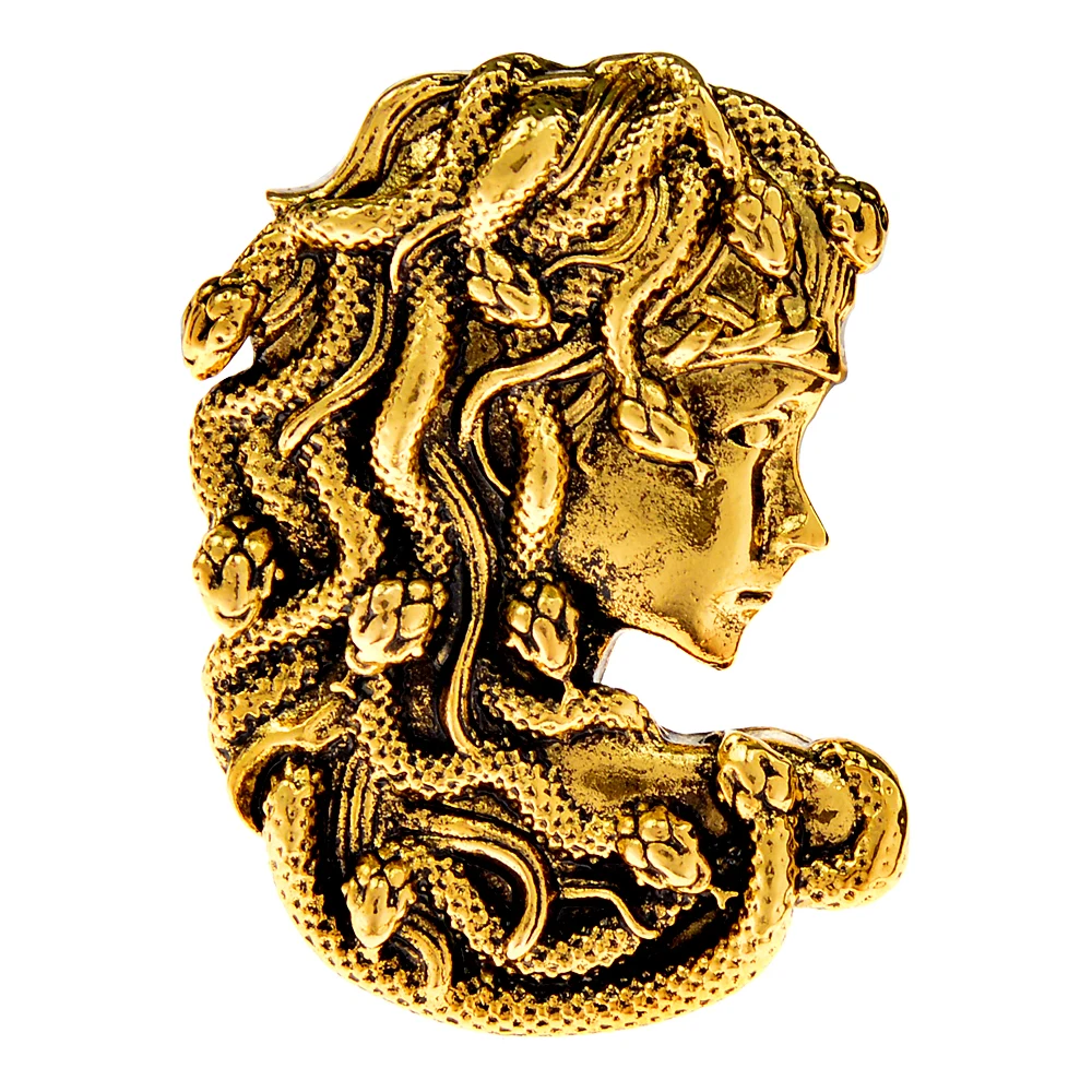 CINDY XIANG New Arrival Snake Hair Medusa Design Brooches For Women Fashion Vintage Jewelry 2 Colors Available High Quality
CINDY XIANG New Arrival Snake Hair Medusa Design Brooches For Women Fashion Vintage Jewelry 2 Colors Available High Quality