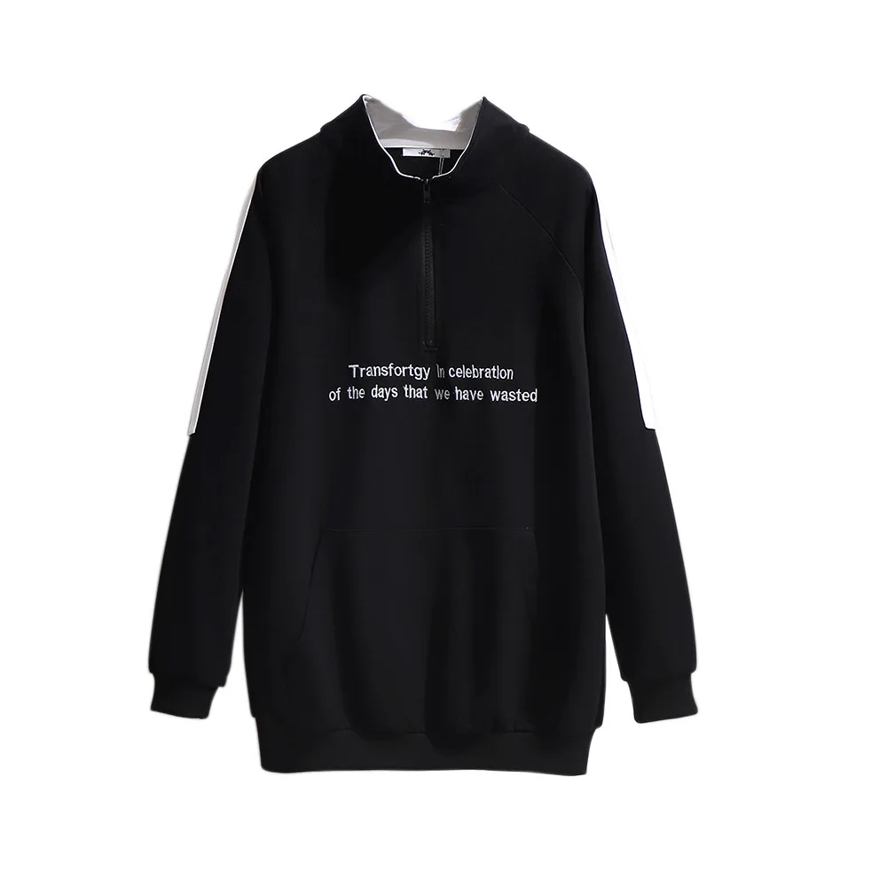 New Ladies Autumn Winter Plus Size Tops For Women Pullover Large Long Sleeve Cotton Black Letter Sweatshirt Coat 4XL 5XL 6XL 7XL
New Ladies Autumn Winter Plus Size Tops For Women Pullover Large Long Sleeve Cotton Black Letter Sweatshirt Coat 4XL 5XL 6XL 7XL