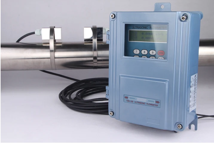 DN15-100mm Battery Powered Clamp-On Portable Ultrasonic Water Flow meter
DN15-100mm Battery Powered Clamp-On Portable Ultrasonic Water Flow meter
