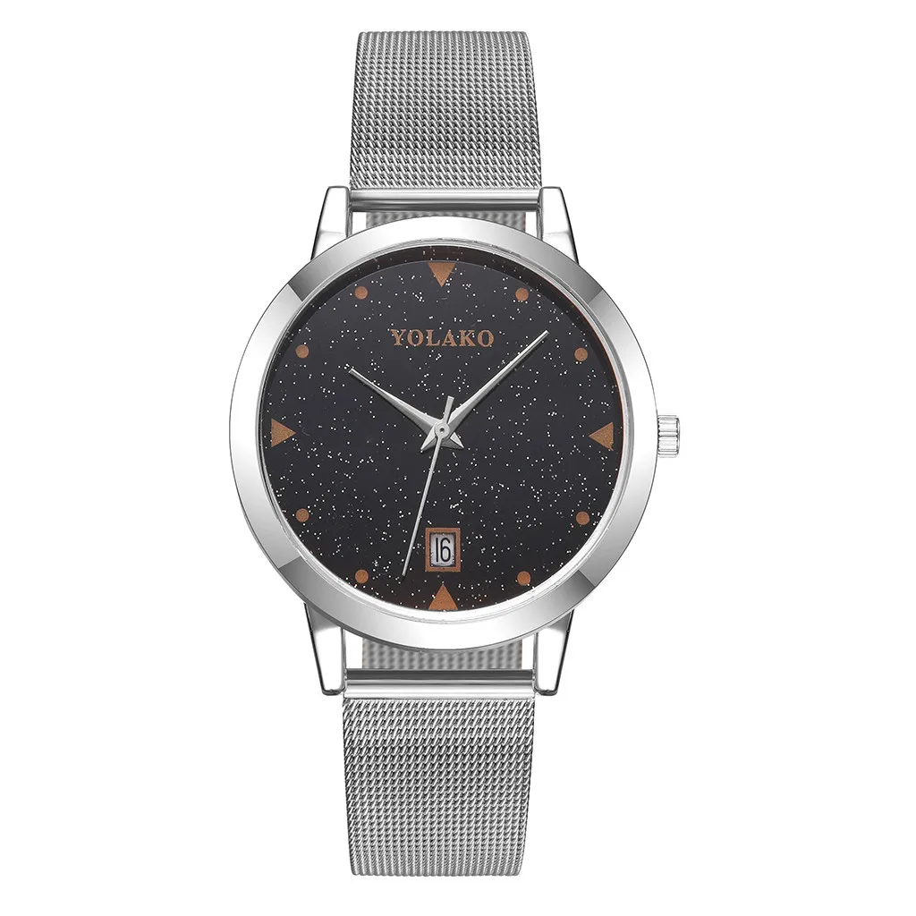 Romantic Women Watches Casual Starry Sky Dial Ladies Wristwatch Mesh Stainless Steel Strap Girl Gift Clock Dress /d
Romantic Women Watches Casual Starry Sky Dial Ladies Wristwatch Mesh Stainless Steel Strap Girl Gift Clock Dress /d