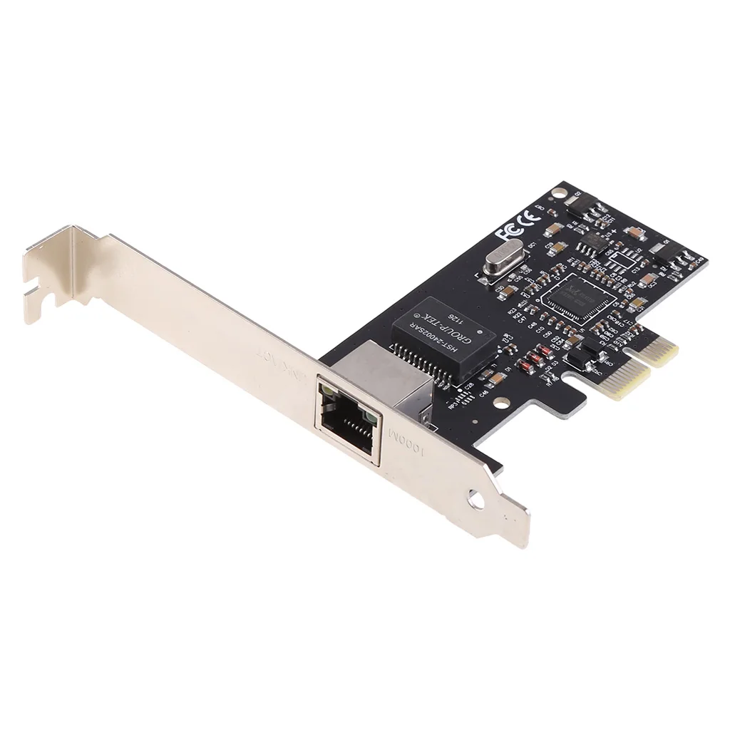 Компьютерные аксессуары Gigabit Ethernet LAN PCI Express e сетевой контроллер карта 1 шт.