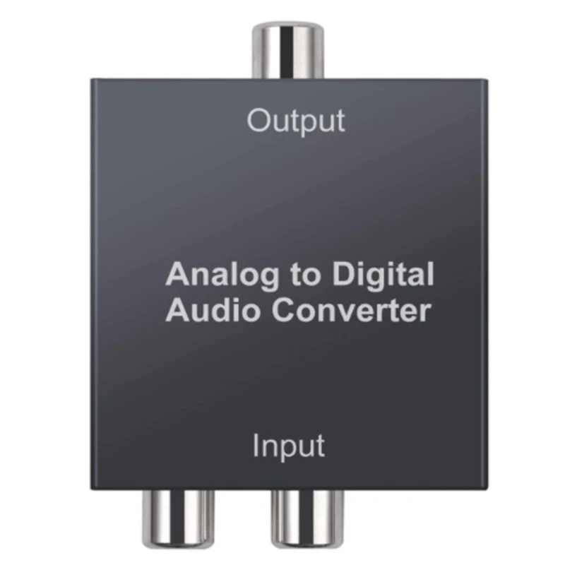 Analog to Digital Audio Converter R/L RCA 3.5mm AUX to Digital Coaxial Toslink Optical Audio Adapter
Analog to Digital Audio Converter R/L RCA 3.5mm AUX to Digital Coaxial Toslink Optical Audio Adapter