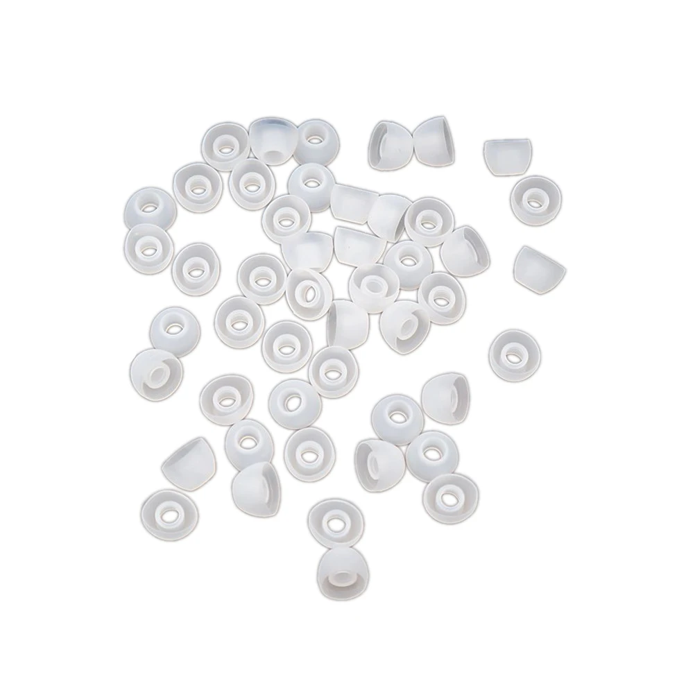 50pcs 11MM White soft Silicon Replacement Earbud Tips Cover For Samsung HTC In-Ear Headphones Earphones Accessories
50pcs 11MM White soft Silicon Replacement Earbud Tips Cover For Samsung HTC In-Ear Headphones Earphones Accessories