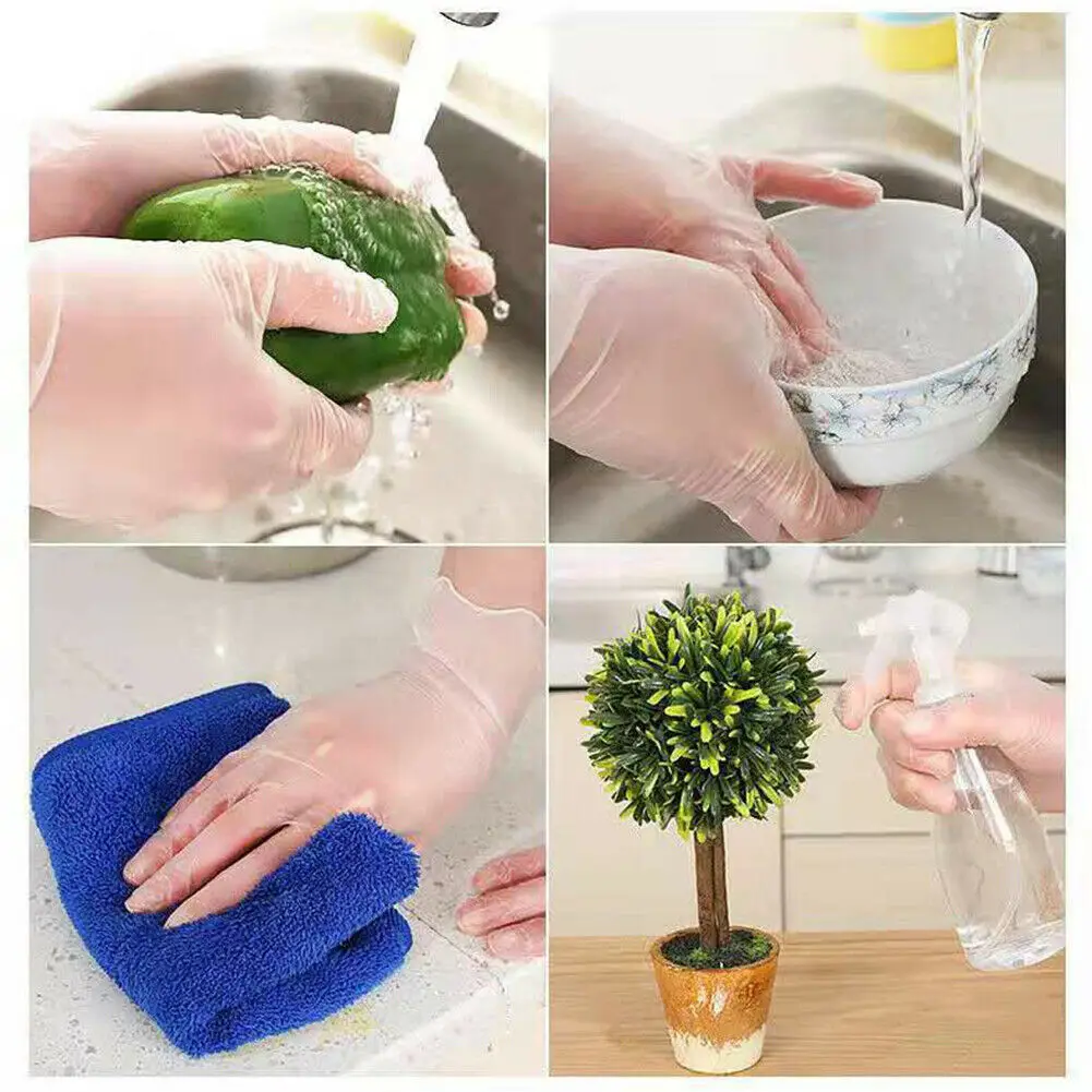 2000pcs/Lot Disposable Healthy Plastic Clear Gloves Restaurant BBQ Transparent PE Gloves Food Kitchen Garden Beauty Accessories
2000pcs/Lot Disposable Healthy Plastic Clear Gloves Restaurant BBQ Transparent PE Gloves Food Kitchen Garden Beauty Accessories