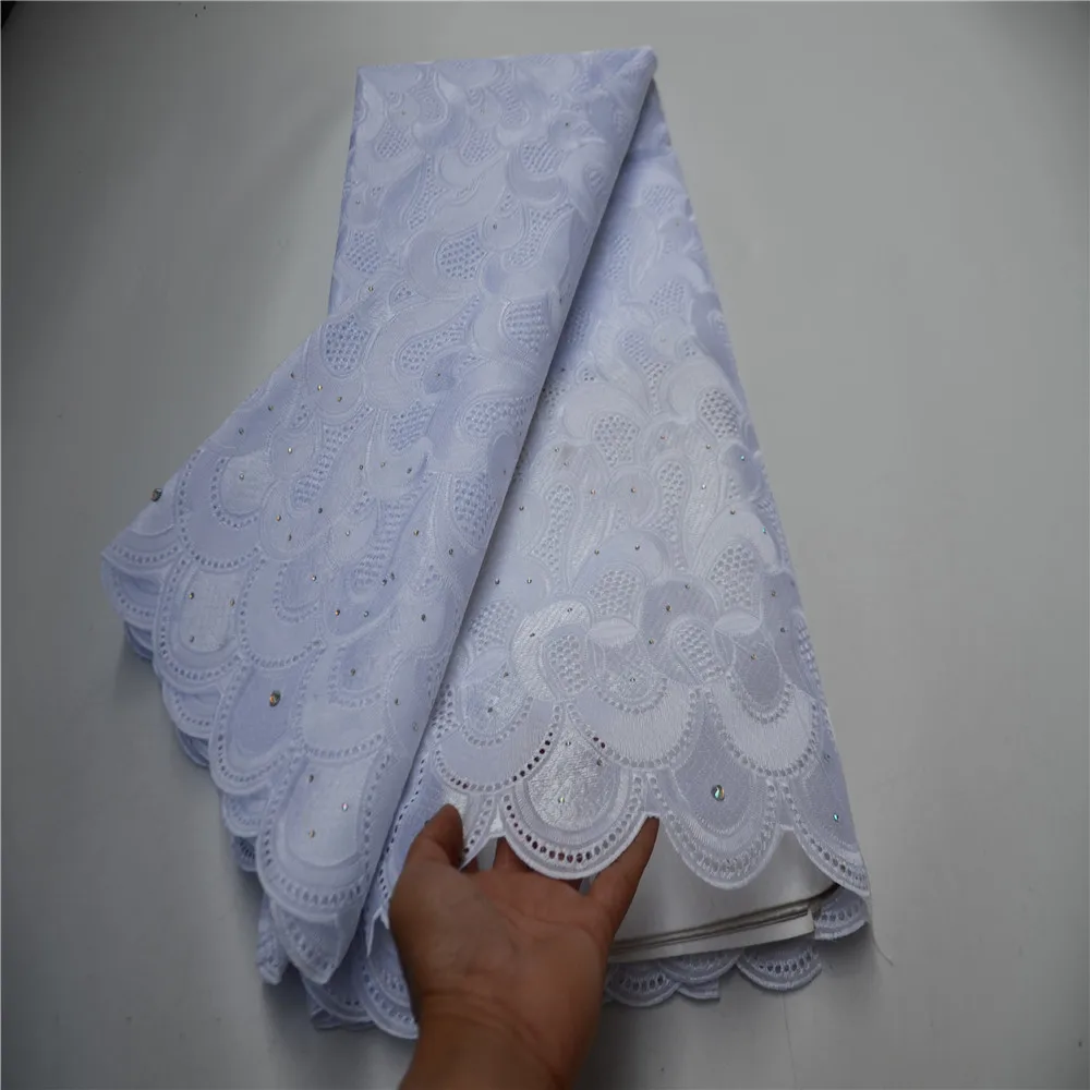 Hot sale 5 Yards white High quality African Swiss Voile Lace for wedding 100% Cotton Fabric For Wedding Dress PS904
Hot sale 5 Yards white High quality African Swiss Voile Lace for wedding 100% Cotton Fabric For Wedding Dress PS904
