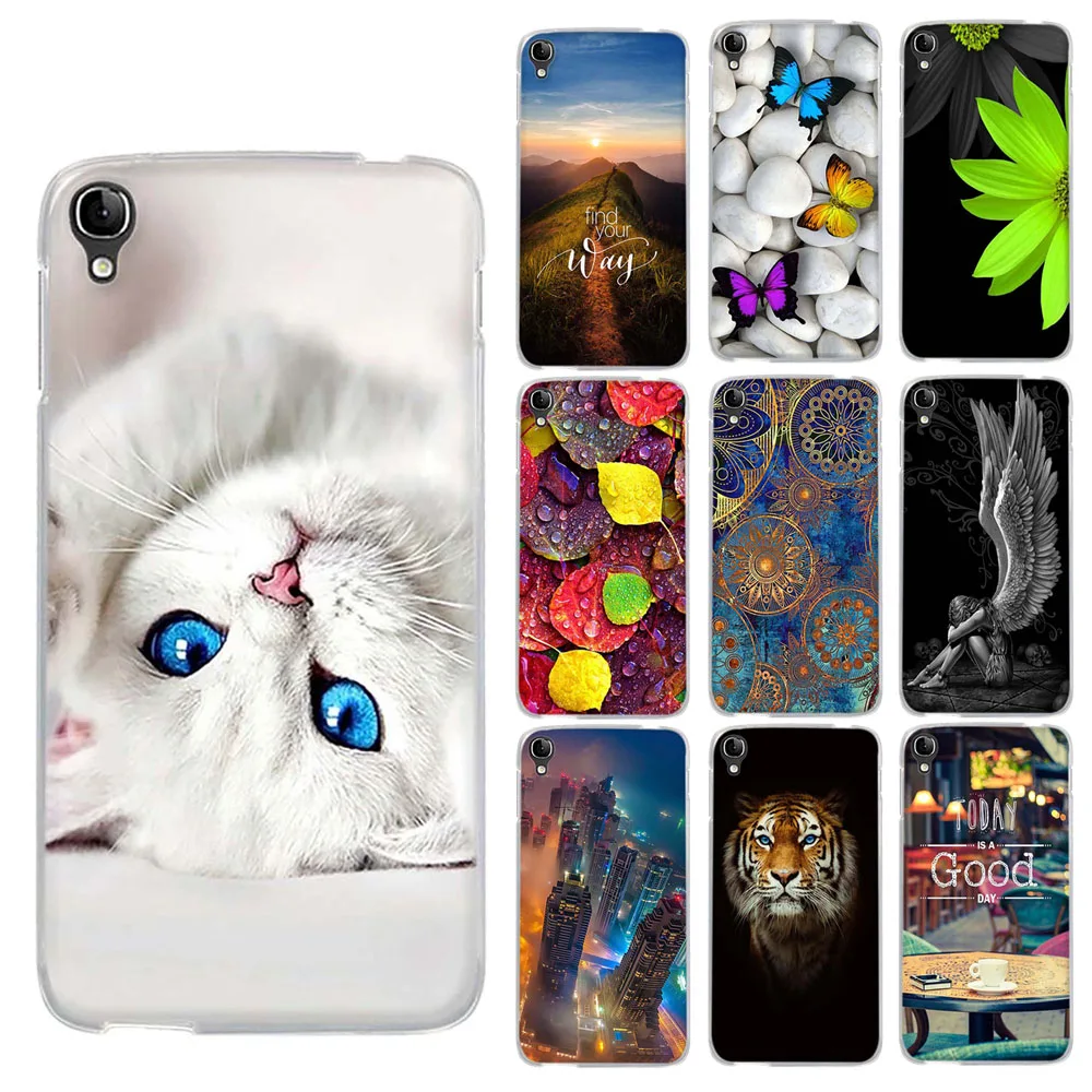Чехол для Alcatel One Touch Idol 3 5 дюйма 6045 6045Y 6045K задняя крышка телефона тонкий ТПУ alcatel