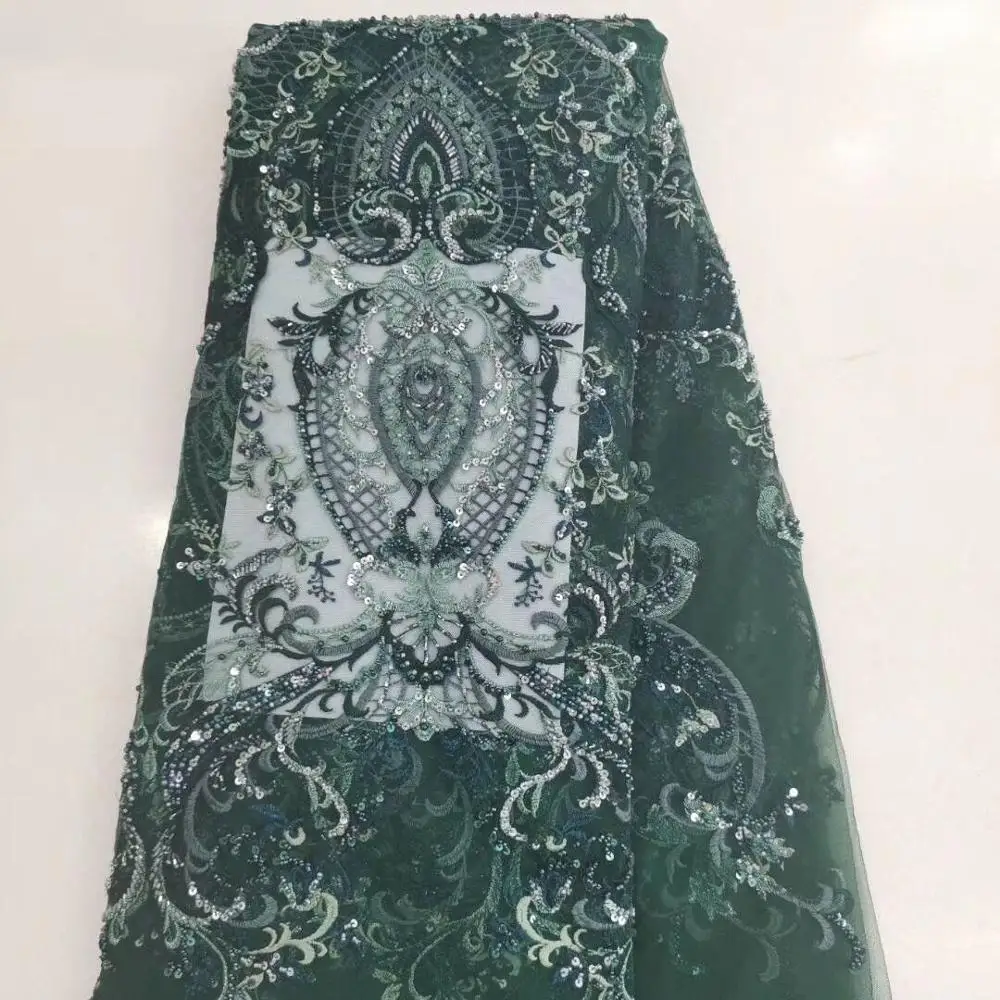 super Quality Tulle Lace Fabric with beads ZH-591812 African French lace fabric unique embroidered lace fabric
super Quality Tulle Lace Fabric with beads ZH-591812 African French lace fabric unique embroidered lace fabric