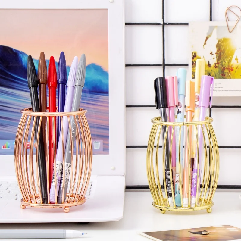 Iron Wire Metal Pencil Holder Desktop Stationary Cosmetic Brush Tube Storage Basket Organizer Dispensers For Home Office #s
Iron Wire Metal Pencil Holder Desktop Stationary Cosmetic Brush Tube Storage Basket Organizer Dispensers For Home Office #s