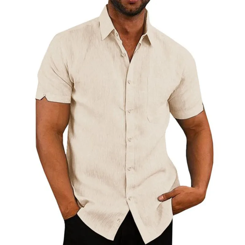 Men's Baggy Cotton Linen Soid Color Short Sleeve Retro T Shirts Tops 2021 New Fashion Print Shirts For Men Plus Size Streetwear
Men's Baggy Cotton Linen Soid Color Short Sleeve Retro T Shirts Tops 2021 New Fashion Print Shirts For Men Plus Size Streetwear