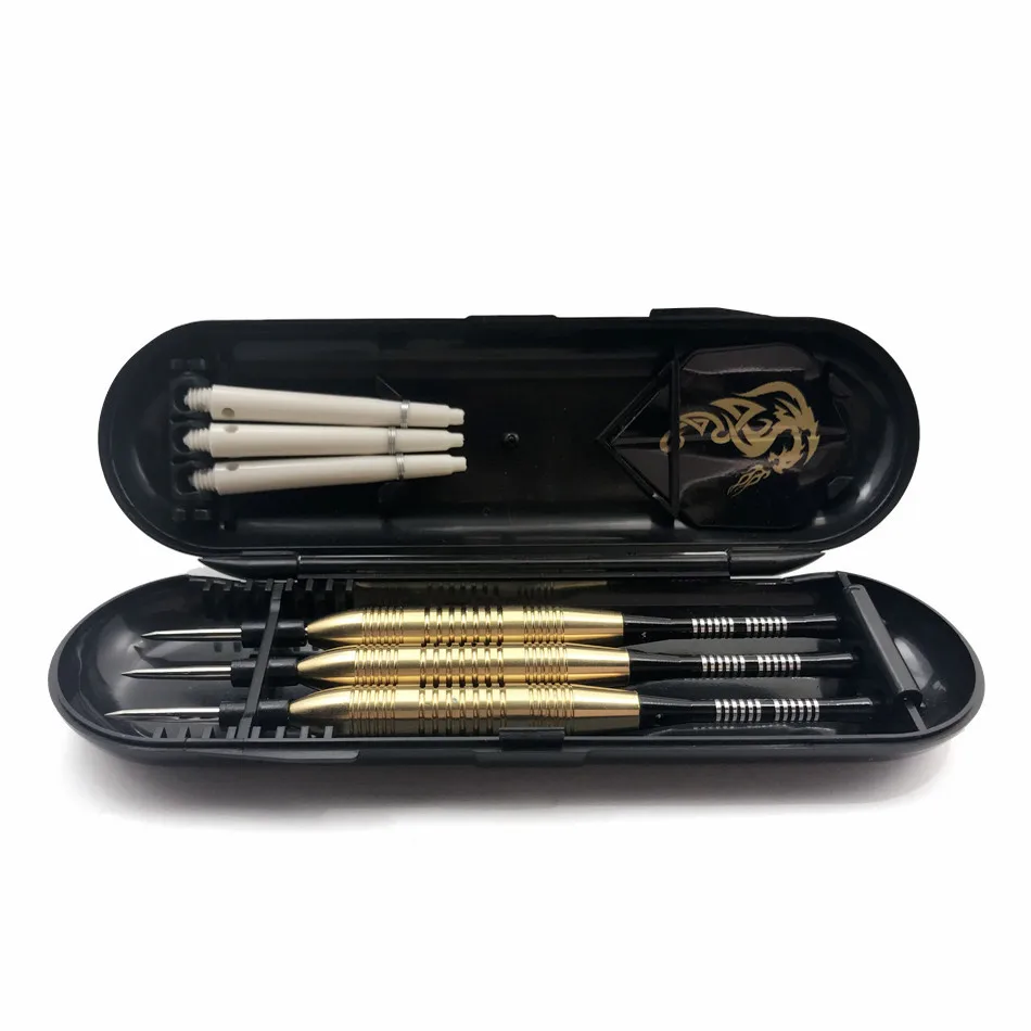 3pcs/set of Professional Steel Tip Darts 23g Full Copper Belt Carved Aluminum Darts Set Bar Entertainment Game Game Darts Set
3pcs/set of Professional Steel Tip Darts 23g Full Copper Belt Carved Aluminum Darts Set Bar Entertainment Game Game Darts Set