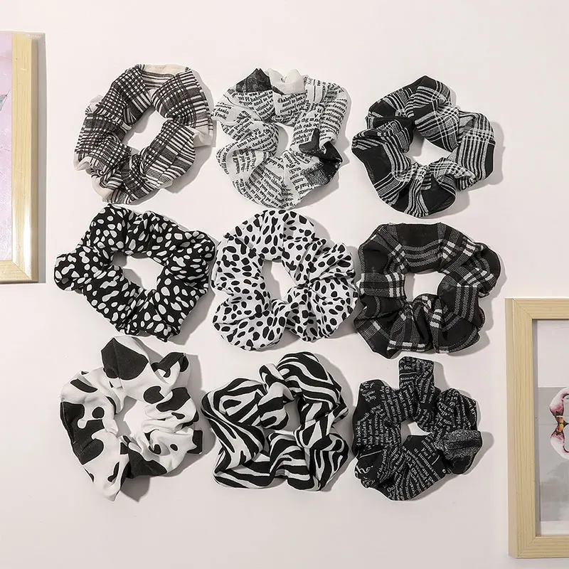 Ponytail Holder Hair Rope Hair Accessories Elastic Hair Band Polka Dot Leopard Print Hair Ring Vintage Hair Scrunchies
Ponytail Holder Hair Rope Hair Accessories Elastic Hair Band Polka Dot Leopard Print Hair Ring Vintage Hair Scrunchies