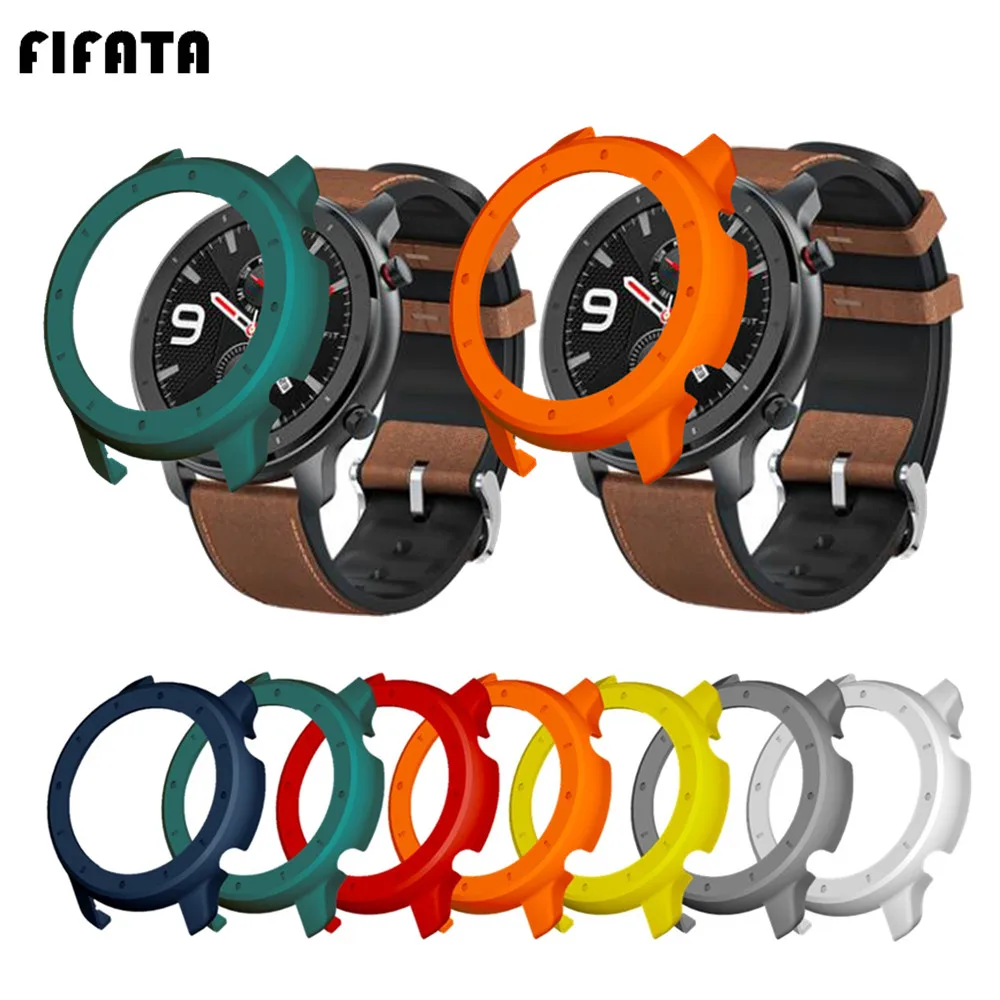 Защитный чехол FIFATA для Amazfit GTR защитная рамка смарт часов Xiaomi Huami 47/42 мм защитный из
