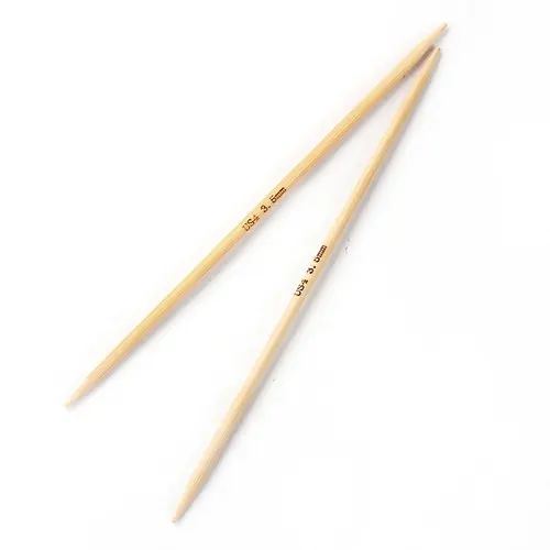 5PCs 3.5mm Double-ended Bamboo Needle Circular Knitting Needles DIY Craft Crochet Hooks Needle Loom Tool Home Supplies 15cm Long
5PCs 3.5mm Double-ended Bamboo Needle Circular Knitting Needles DIY Craft Crochet Hooks Needle Loom Tool Home Supplies 15cm Long