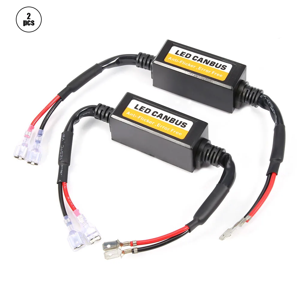 1Pair H1/H3 Canbus LED Headlight Decoder Device Anti-Flicker Resistors Error Canceller
1Pair H1/H3 Canbus LED Headlight Decoder Device Anti-Flicker Resistors Error Canceller