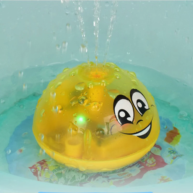 Baby Electric Induction Sprinkler Ball with Light Music Children Water Play Ball Bathing Toys Funny Infant Bath Toys Kids Gifts
Baby Electric Induction Sprinkler Ball with Light Music Children Water Play Ball Bathing Toys Funny Infant Bath Toys Kids Gifts