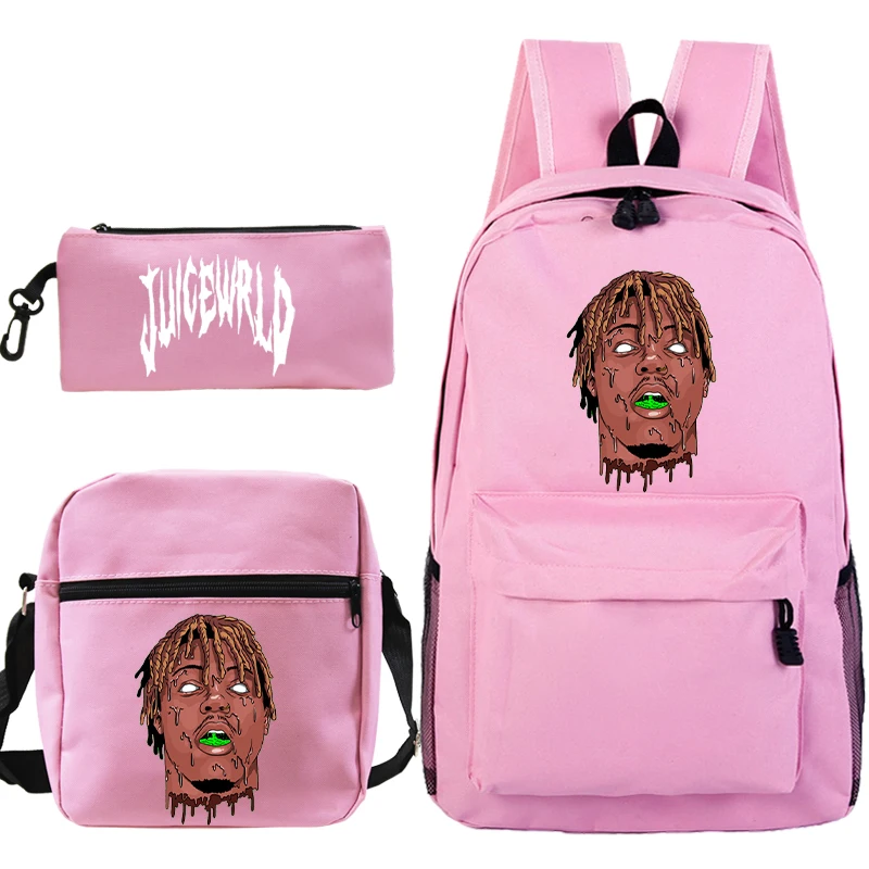 Girls Rucksack Casual Travel Backpacks Schoolbag Hip Hop Juice Wrld Pink School Bags for Teenage Women Canvas Backpack Female
Girls Rucksack Casual Travel Backpacks Schoolbag Hip Hop Juice Wrld Pink School Bags for Teenage Women Canvas Backpack Female