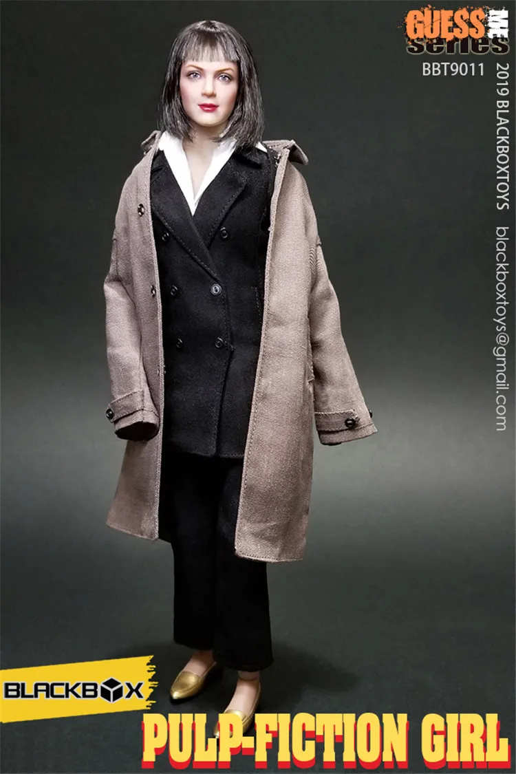 BLACKBOX 1/6 Pulpfiction Girl Female Action Figure Set BBT9011 Guess Me Series A Best Price
BLACKBOX 1/6 Pulpfiction Girl Female Action Figure Set BBT9011 Guess Me Series A Best Price