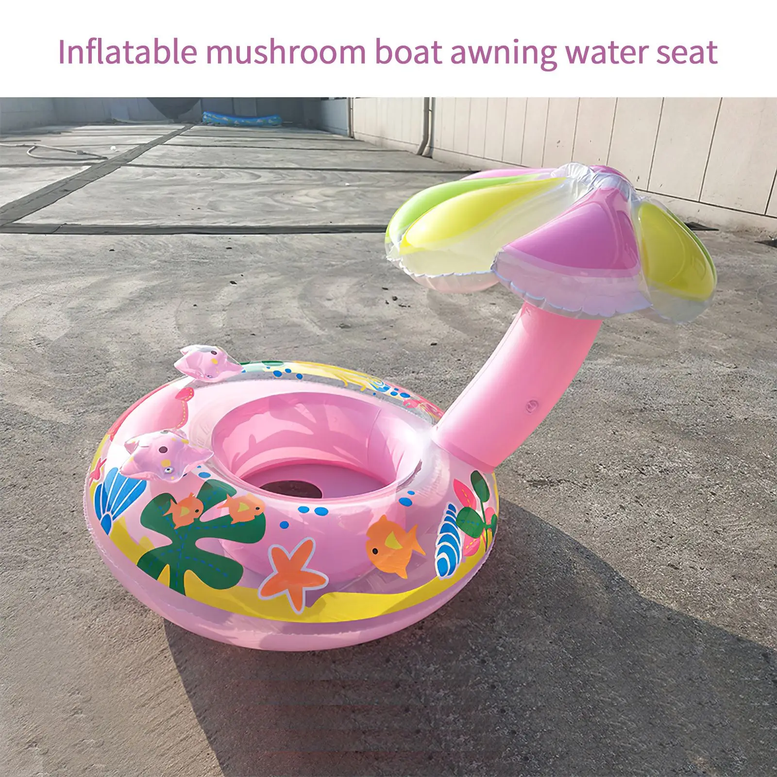 Summer Inflatable Kids Seat Ring Toy Children's Swimming Circle Sitting Circle Cartoon Mushrooms Boats Seat Circle 
Summer Inflatable Kids Seat Ring Toy Children's Swimming Circle Sitting Circle Cartoon Mushrooms Boats Seat Circle
