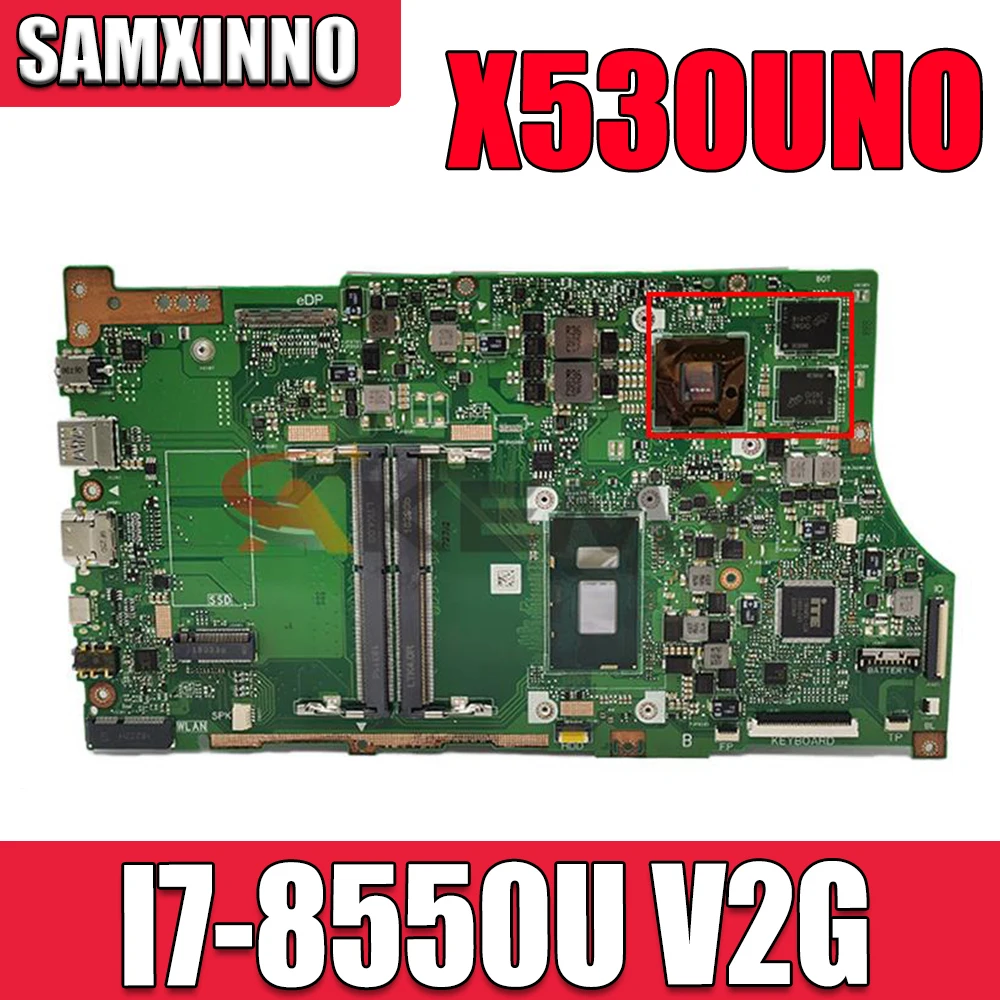 Akemy X530UNO Motherboard For asus vivobook s15 X530U S530U S530UA A530U F530U K530U x530uF X530UN Laptop Mainboard I7-8550U V2G
Akemy X530UNO Motherboard For asus vivobook s15 X530U S530U S530UA A530U F530U K530U x530uF X530UN Laptop Mainboard I7-8550U V2G