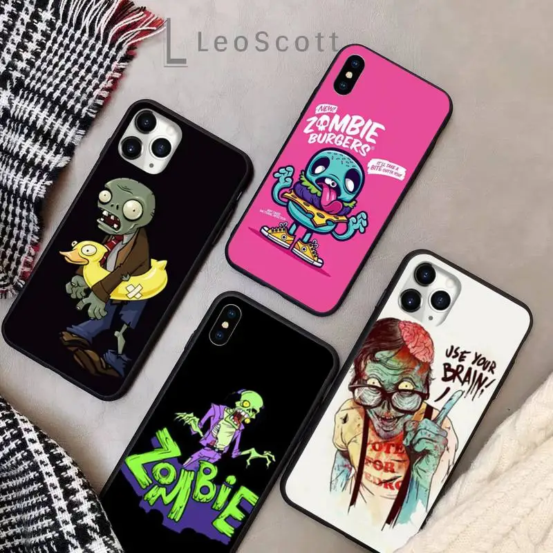 cute cartoon zombie Phone Case for iPhone 11 12 pro XS MAX 8 7 6 6S Plus X 5S SE 2020 XR Soft silicone cover funda
cute cartoon zombie Phone Case for iPhone 11 12 pro XS MAX 8 7 6 6S Plus X 5S SE 2020 XR Soft silicone cover funda