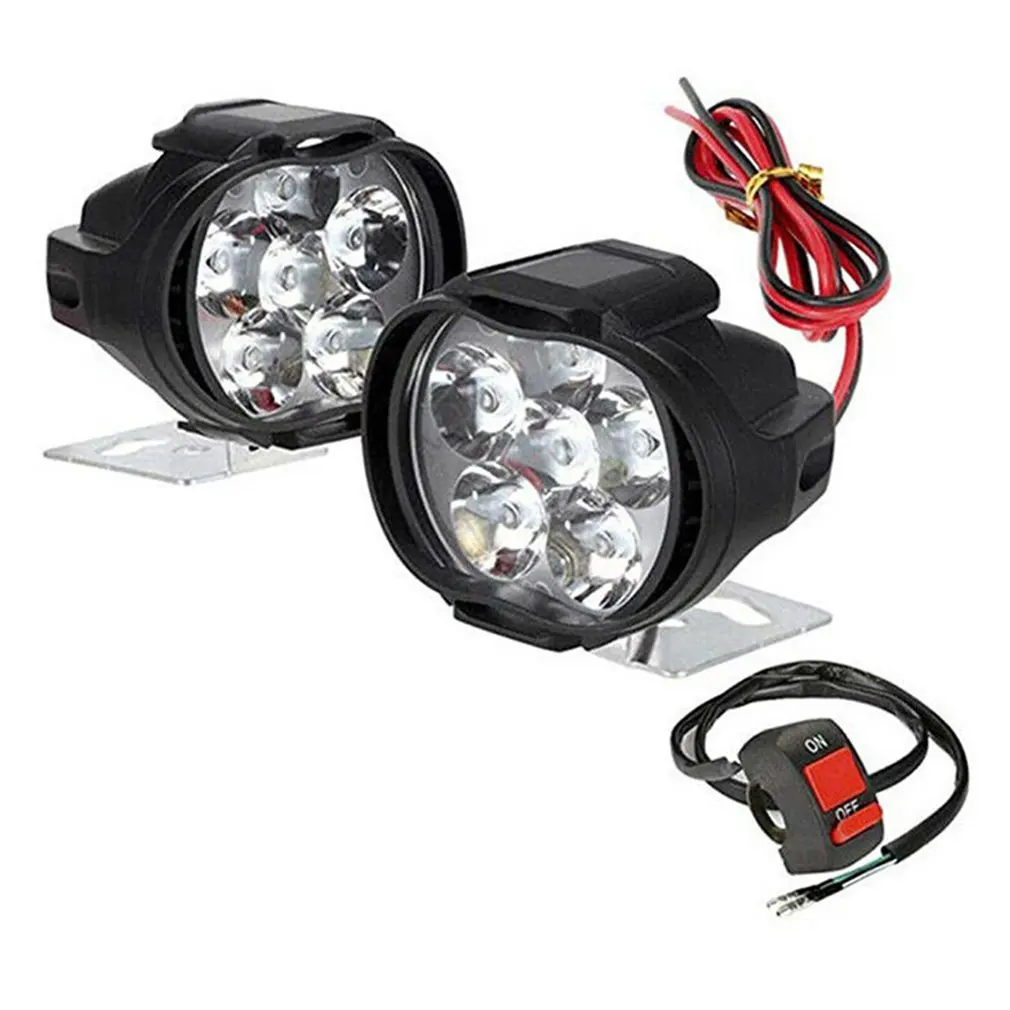 6 LED Motorcycle Headlight Super Bright Working Spotlight Motorbike Fog Lamp LED Spotlight Daytime Running Lights
6 LED Motorcycle Headlight Super Bright Working Spotlight Motorbike Fog Lamp LED Spotlight Daytime Running Lights