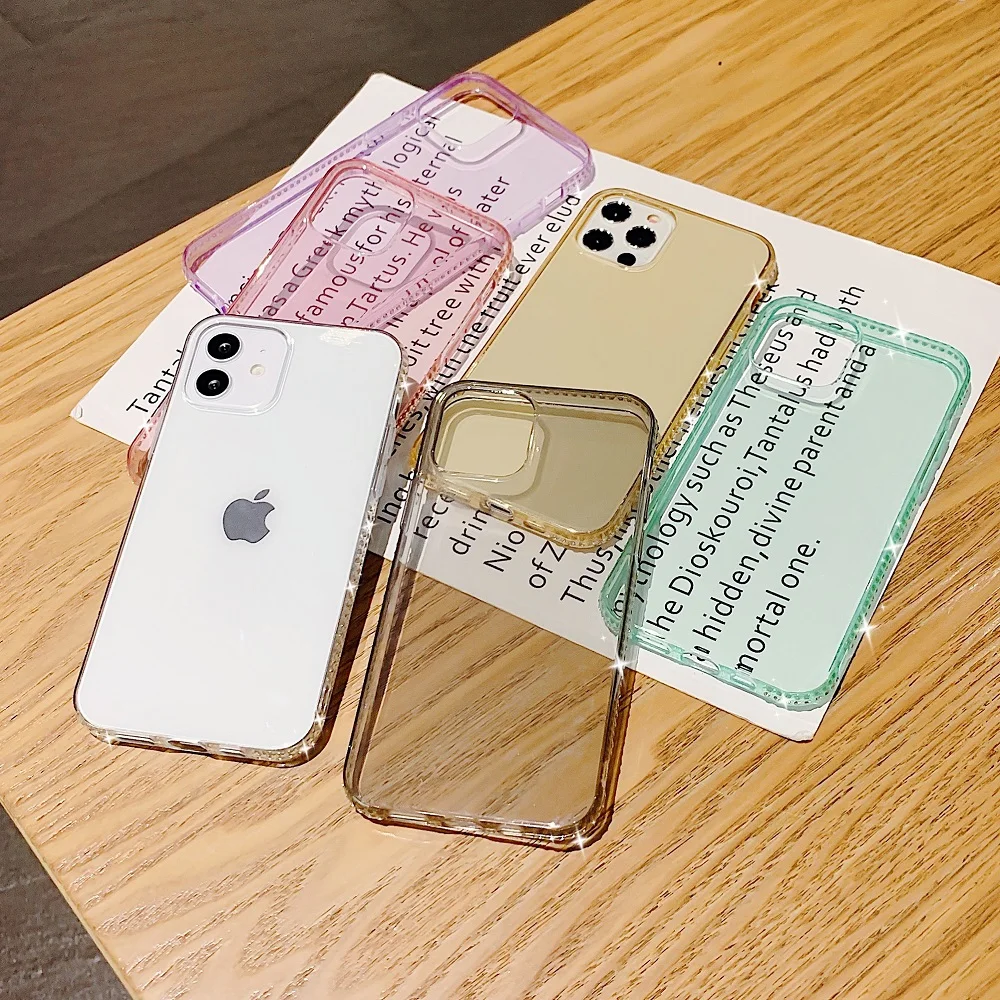 Diamond Phone Case For iPhone 12 Mini 11 XR XS X Pro Max SE 2020 8 7 6 6S 5 Plus Fashion Epoxy Protection Transparent Cover
Diamond Phone Case For iPhone 12 Mini 11 XR XS X Pro Max SE 2020 8 7 6 6S 5 Plus Fashion Epoxy Protection Transparent Cover