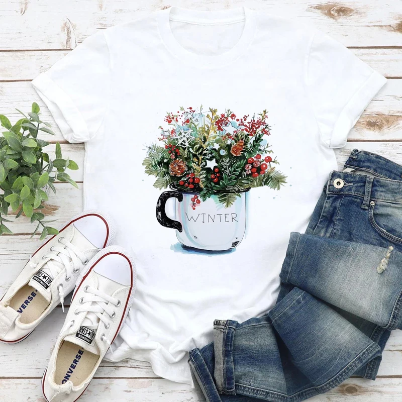 Women Flower Short Sleeve Print Floral Watercolor Clothes Summer Shirt T-shirts Top T Graphic Female Ladies Womens Tee T-Shirt
Women Flower Short Sleeve Print Floral Watercolor Clothes Summer Shirt T-shirts Top T Graphic Female Ladies Womens Tee T-Shirt