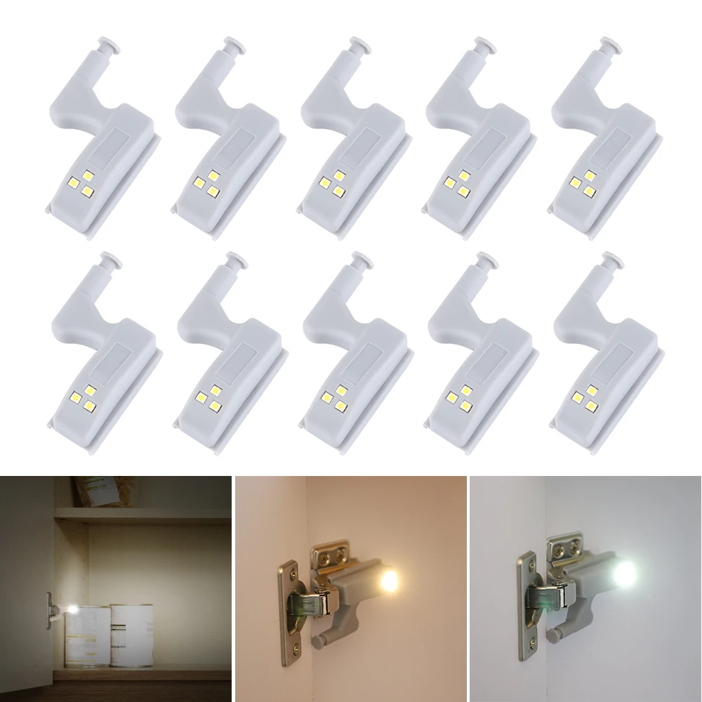 5/10Pcs LED Smart Touch Induction Cabinet Light Cupboard Inner Hinge Lamp Sensor Warm White Night Light for Closet Wardrobe New
5/10Pcs LED Smart Touch Induction Cabinet Light Cupboard Inner Hinge Lamp Sensor Warm White Night Light for Closet Wardrobe New