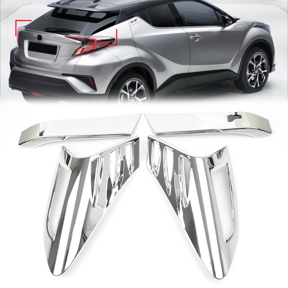 Накладка на задний фонарь автомобиля, из АБС-пластика, хромированная, для Toyota C-HR CHR 2016 2017 2018 4 шт.
Накладка на задний фонарь автомобиля, из АБС-пластика, хромированная, для Toyota C-HR CHR 2016 2017 2018 4 шт.