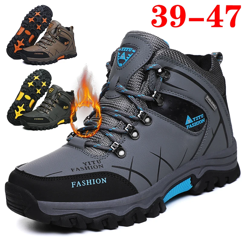 Waterproof Hiking Shoes Men Winter Snow Boots New Style Outdoor Lightweight Warm Trekk Sports Shoes Men Fishing Shoes Size 39-47
Waterproof Hiking Shoes Men Winter Snow Boots New Style Outdoor Lightweight Warm Trekk Sports Shoes Men Fishing Shoes Size 39-47