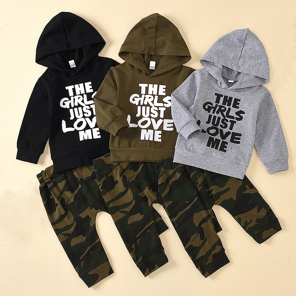 Children's suit Autumn winter wear long sleeve hoodie top camouflage trousers 2piece set sports Pullover casual hoodie Pant suit 
Children's suit Autumn winter wear long sleeve hoodie top camouflage trousers 2piece set sports Pullover casual hoodie Pant suit