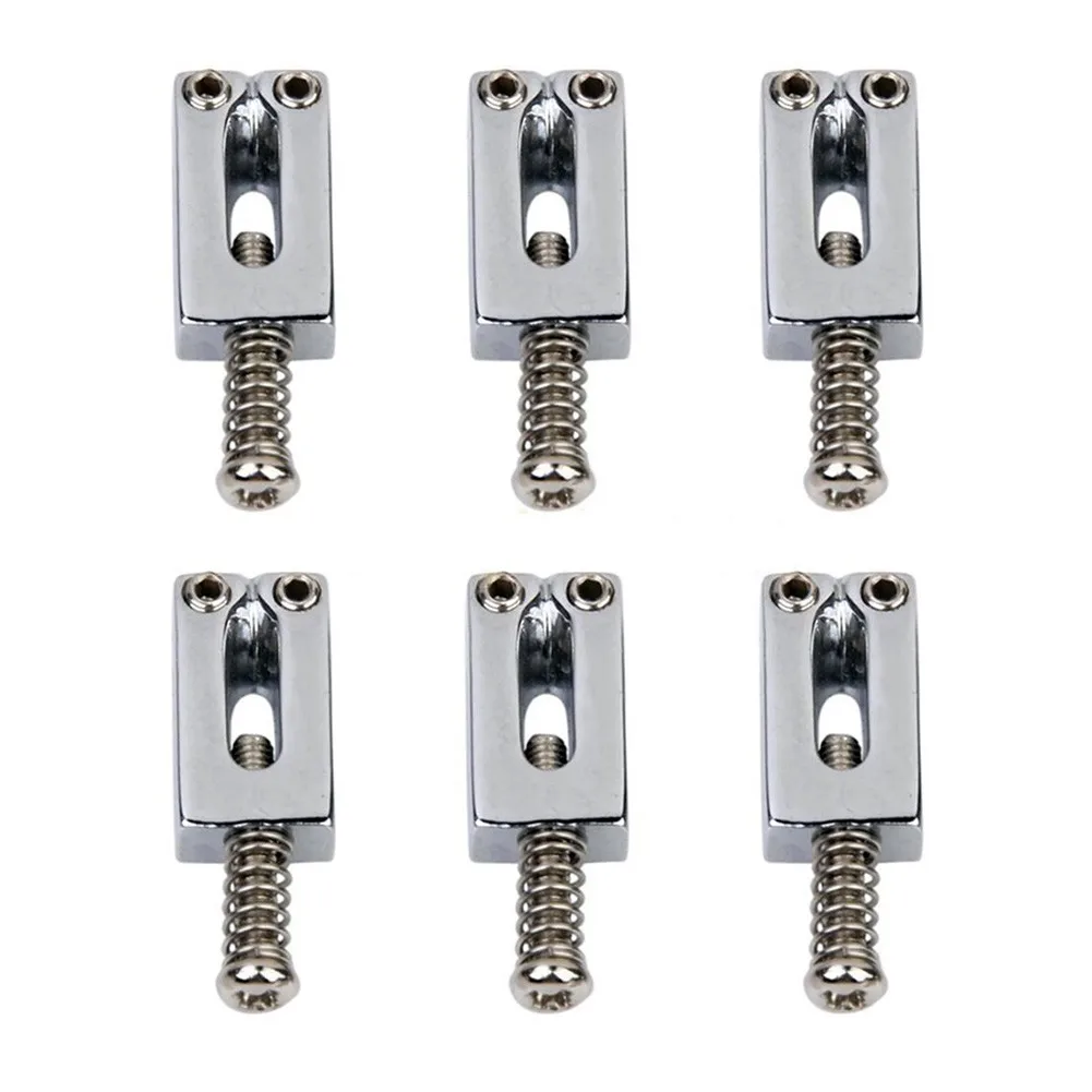 6pcs Tremolo Fixed Bridge Saddles Professional Guitar Replacement Tool Kit For Electric Guitar Accessories Parts
6pcs Tremolo Fixed Bridge Saddles Professional Guitar Replacement Tool Kit For Electric Guitar Accessories Parts