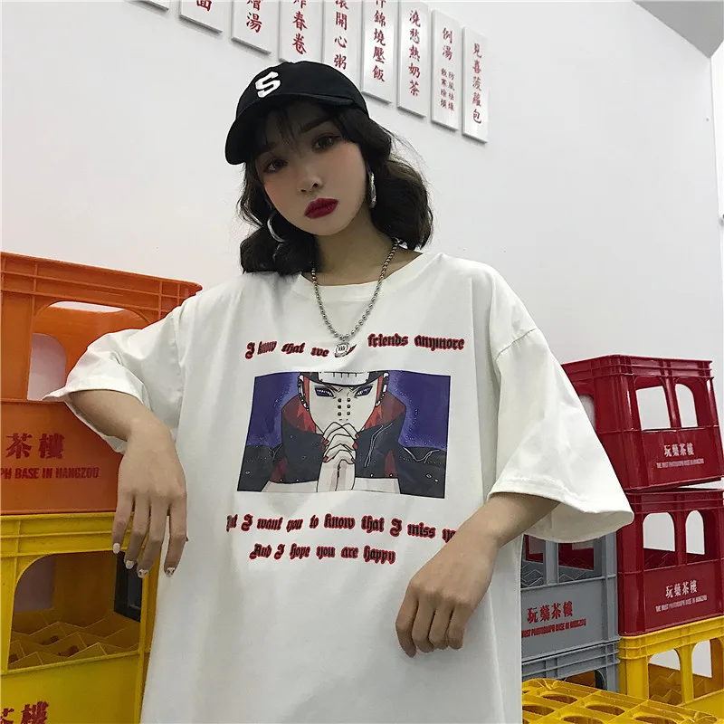 naruto T-shirt Summer Naruto Anime New Clothes Harajuku Style Student Loose Couple Shirt Short Sleeve T-shirt undefined itself
naruto T-shirt Summer Naruto Anime New Clothes Harajuku Style Student Loose Couple Shirt Short Sleeve T-shirt undefined itself
