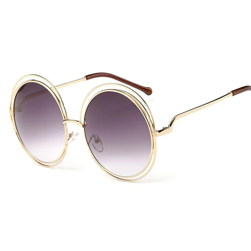 2021 New Hot Style Vintage Ladies Round Sunglasses Women Fashion Metal Big Frame Sun Glasses Female Goggles Oculos De Sol
2021 New Hot Style Vintage Ladies Round Sunglasses Women Fashion Metal Big Frame Sun Glasses Female Goggles Oculos De Sol